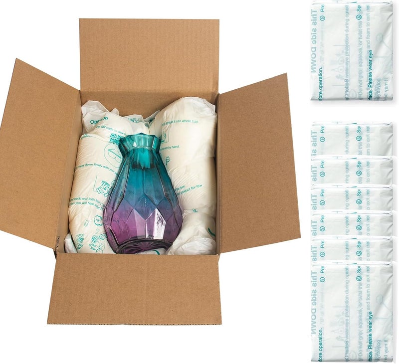 PAPEREZ Expanding Foam Packaging Expanding Packing Foam for PC, Fragile & Irregular Valuables Items, Electronics, Ceramics, 14"x16" Expandable Packing Foam for Shipping & Moving #10 (8 PACK) - Image 1